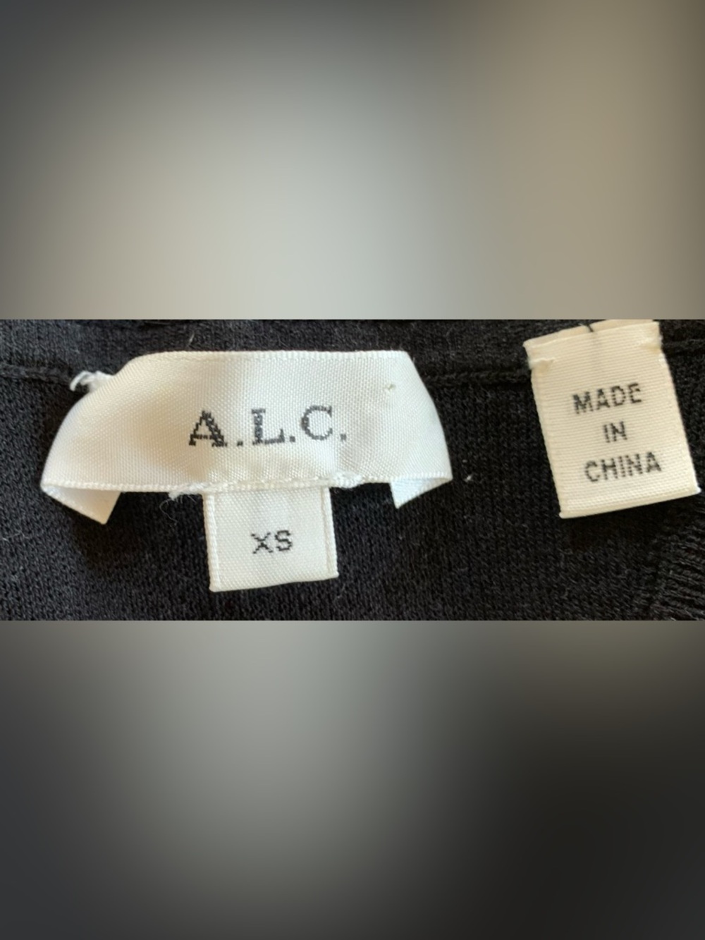 A.L.C. Paltrow Black Sleeveless Racerback Turtleneck - Picture 6 of 11